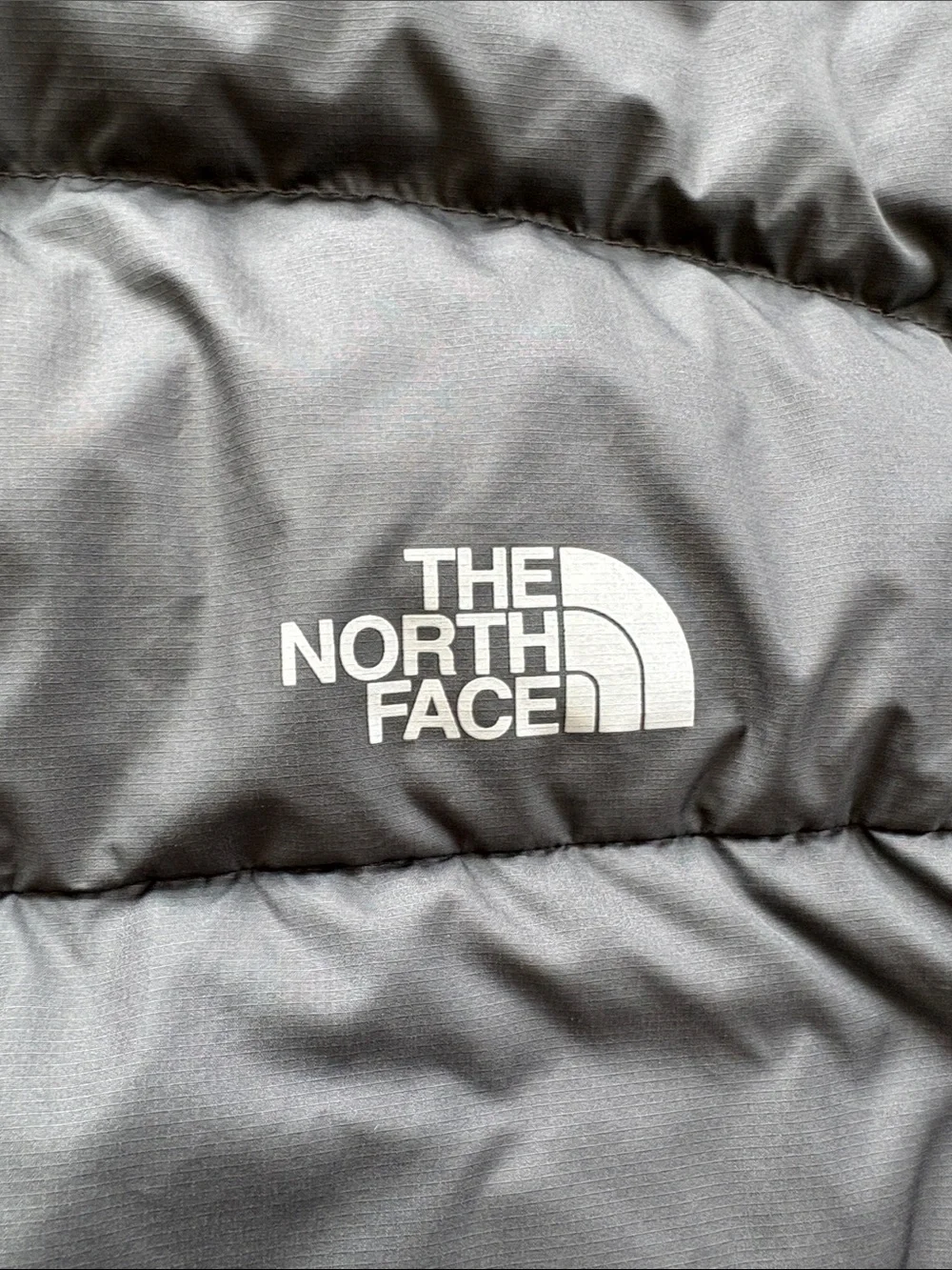 North Face 550 Down Hybrid Black Quilted Puffer JacketMens XL
